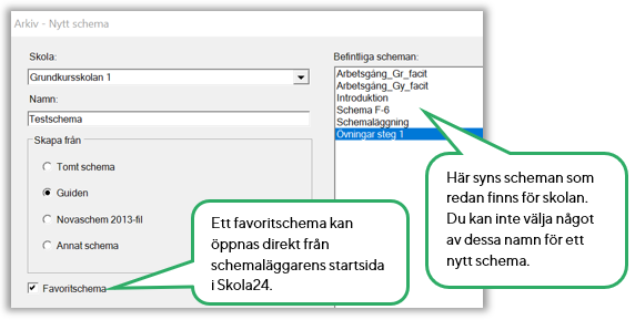 Skola24 - Uppdatering i Schemavisaren 🙌 Samlingsscheman