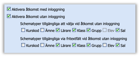 Skola24 - Uppdatering i Schemavisaren 🙌 Samlingsscheman