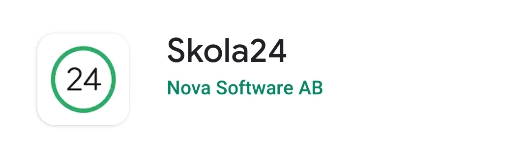 Skola 24 MobilApp by Nova Software AB