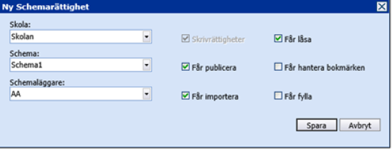 Lägg till rättigheter