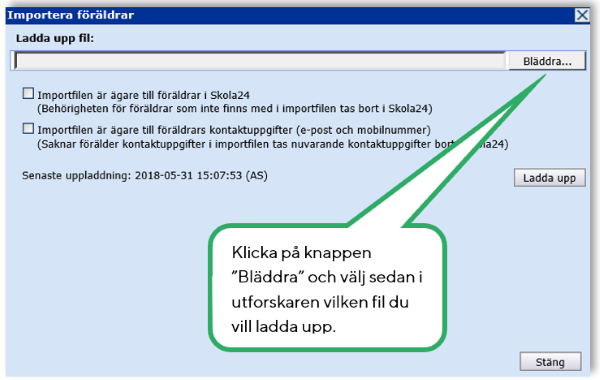 Frånvaroanmälan i skola24 för IM 