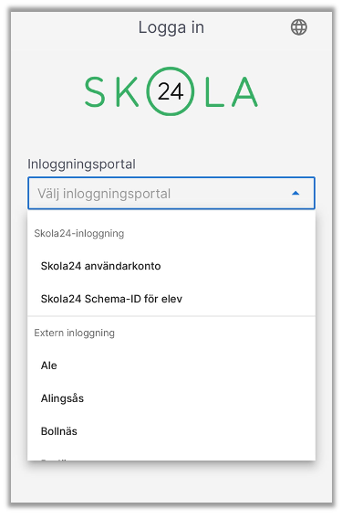 Förälder i Skola24 