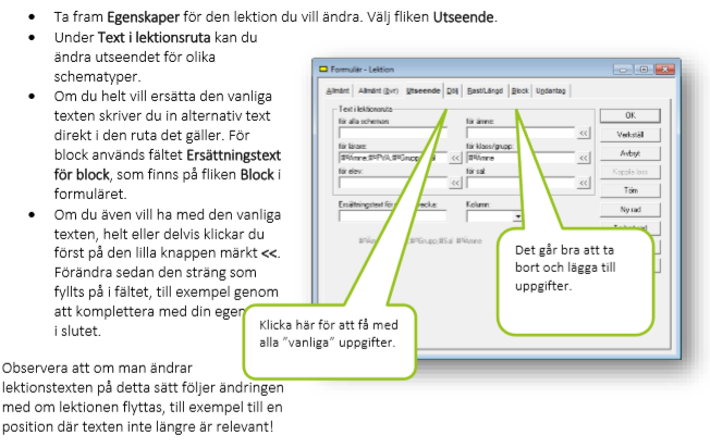 Skola24 - Uppdatering i Schemavisaren 🙌 Samlingsscheman